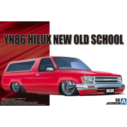 Aoshima YN86 Hilux New Old School '95 makett