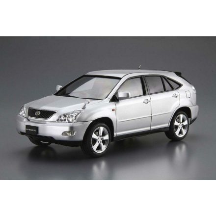 Aoshima Toyota Gsu30W Harrier 350G Premium L Package '06 makett