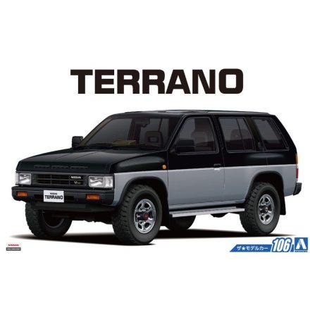 Aoshima Nissan D21 Terrano V6-3000 R3M '91 makett