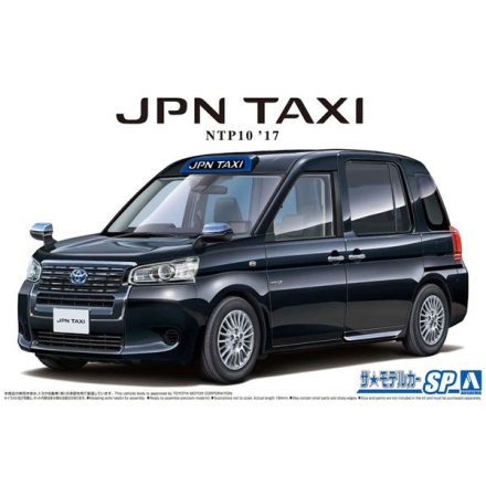 Aoshima TOYOTA JPN TAXI NTP10 2017 makett