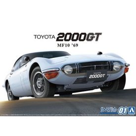 Aoshima Toyota 2000GT MF10 1969 makett
