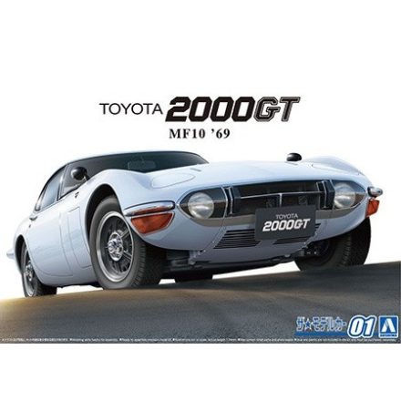 Aoshima Toyota 2000GT MF10 1969 makett