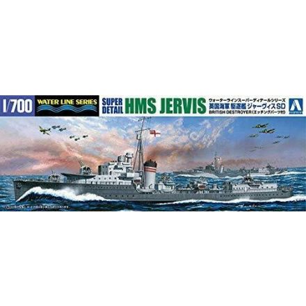 Aoshima HMS JERVIS British Destroyer makett