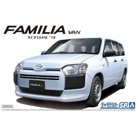 Aoshima MAZDA FAMILIA VAN NCP160M 2018 makett