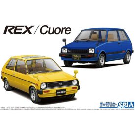 Aoshima SUBARU KM1 REX DAIHATSU CUORE makett