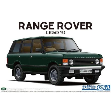 Aoshima Range Rover LH36D '92 makett