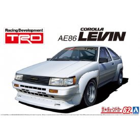 Aoshima TRD AE86 COROLLA LEVIN makett