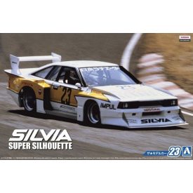 Aoshima NISSAN KS110 SILVIA SUPER SILHOUETTE 1982 makett
