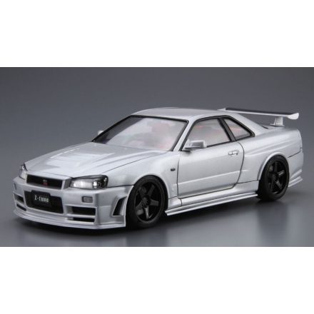 Aoshima Nissan Nismo BNR34 Skyline GT-R Z-tune makett