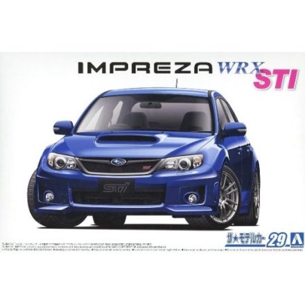 Aoshima Subaru GRB Impreza WRX STI makett