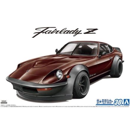 Aoshima Nissan S30 Fairlady Z Aero Custom '75 makett