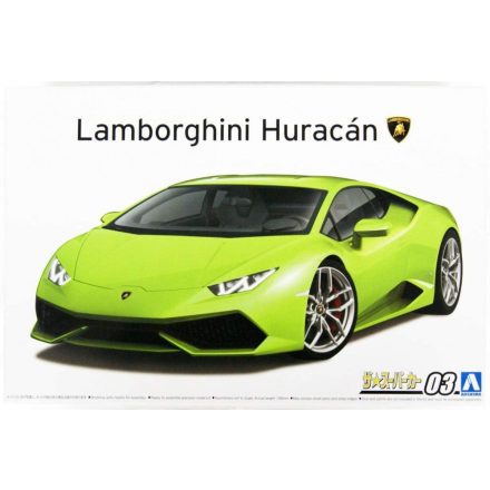 Aoshima 2014 Lamborghini Huracan makett