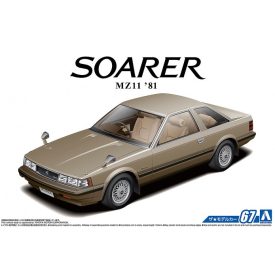 Aoshima TOYOTA MZ11 SOARER 2800 GT EXTRA 1981 makett