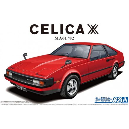Aoshima Toyota Ma61 Celica Xx 2800Gt '82 makett