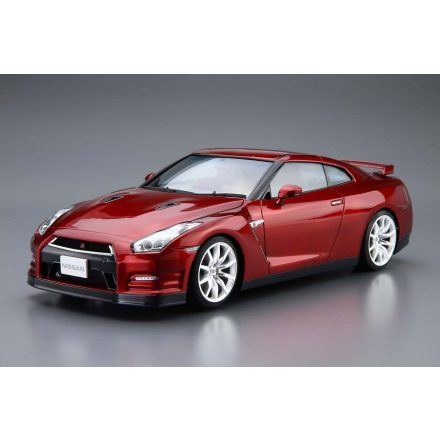 Aoshima NISSAN R35 GT R PURE EDITION 2014 makett