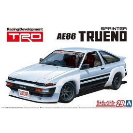 Aoshima TRD AE86 SPRINTER TRUENO N2 1985 makett