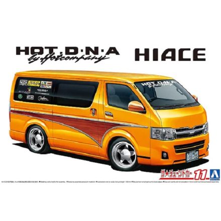Aoshima HOT COMPANY TRH200V HIACE 2012 makett