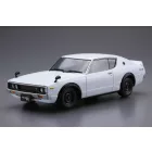 Aoshima 1973 Nissan KPGC100 Skyline HT2000GT-R makett