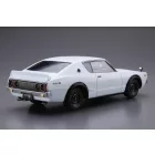 Aoshima 1973 Nissan KPGC100 Skyline HT2000GT-R makett