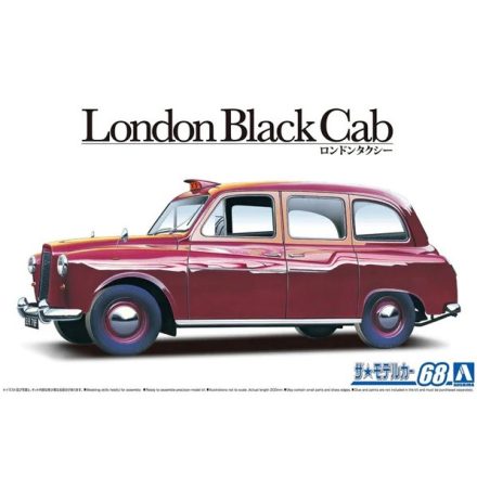 Aoshima FX4 LONDON BLACK CAB 1968 makett