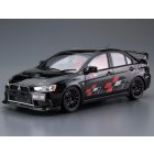 Aoshima 2007 Mitsubishi Lancer Evolution X Ralliart makett