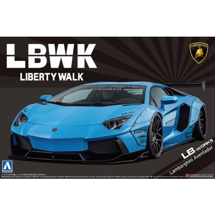 Aoshima LB-Works Lamborghini Aventador Ver. 1 makett