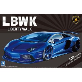 Aoshima LB Works Lamborghini Aventador Ver. 2 makett