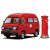 Aoshima SUBARU TT1 SAMBAR HIGH ROOF 4WD 1980 makett
