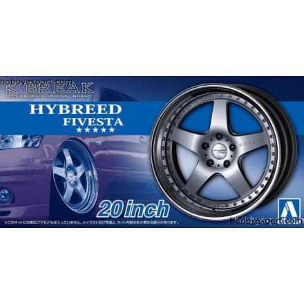 Aoshima K-BREAK HYBREED FIVESTA 20inch kerék szett