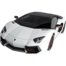Aoshima LAMBORGHINI AVENTADOR PIRELLI EDITION 2014 makett