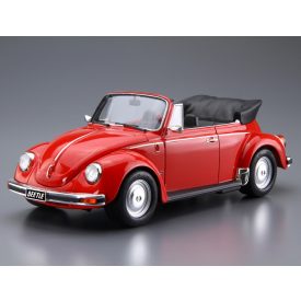 Aoshima VOLKSWAGEN Beetle 1303S Cabriolet '75 makett