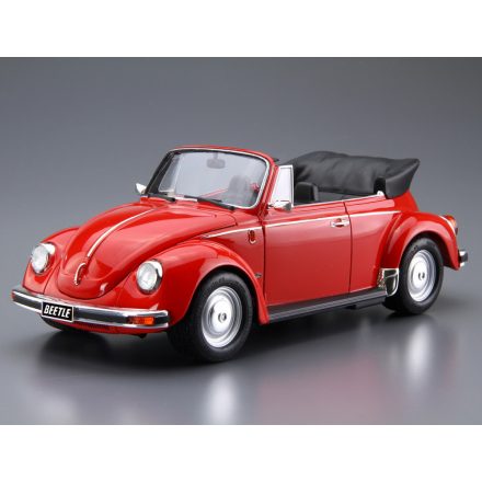 Aoshima VOLKSWAGEN Beetle 1303S Cabriolet '75 makett