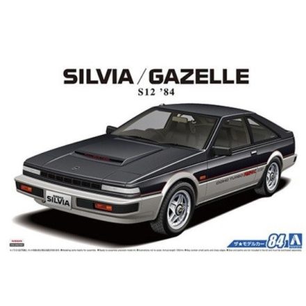 Aoshima Nissan S12 Silvia/Gazelle Turbo RS-X '84 makett