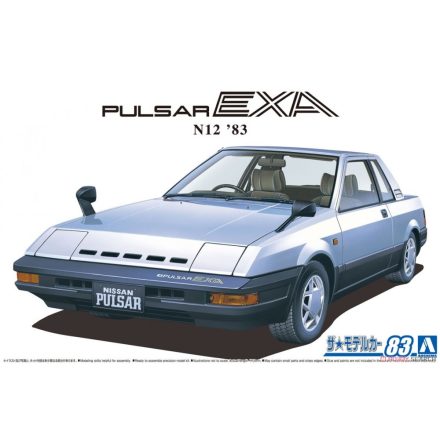 Aoshima Nissan N12 Pulsar EXA 1983 makett