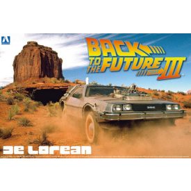 Aoshima DE LOREAN DMC 12 Back to the Future Part III makett