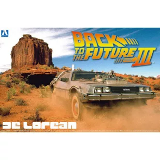 Aoshima DE LOREAN DMC 12 Back to the Future Part III makett