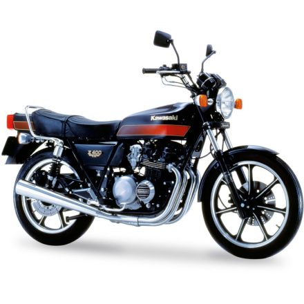 Aoshima KAWASAKI Z400FX E4 makett