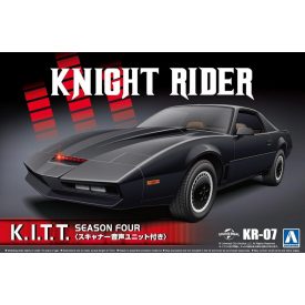   Aoshima Knight Rider K.I.T.T. Season Four (fény és hang) makett