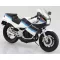 Aoshima SUZUKI RG250 GAMMA BLUE AND WHITE makett