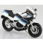 Aoshima SUZUKI RG250 GAMMA BLUE AND WHITE makett