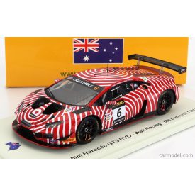   SPARK-MODEL - LAMBORGHINI - HURACAN GT3 EVO TEAM WALL RACING N 6 5th 12h BATHURST 2022 T.D'ALBERTO - D.WALL - A.DEITZ - G.DENYER