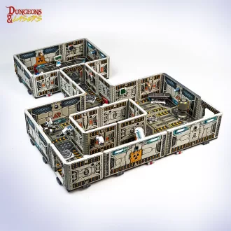   Archon Studio - Dungeons & Lasers Starter Set: SCI-FI terepkészlet