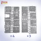 Archon Studio - Dungeons & Lasers Starter Set: SCI-FI terepkészlet