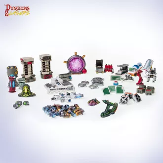   Archon Studio - Dungeons & Lasers Expansion Set: SCI-FI CUSTOMIZATION BITS terepkészlet