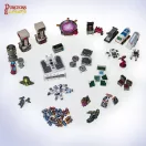 Archon Studio - Dungeons & Lasers Expansion Set: SCI-FI CUSTOMIZATION BITS terepkészlet