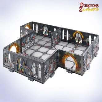   Archon Studio - Dungeons & Lasers Expansion Set: TEMPLE OF THE OPERATORS terepkészlet