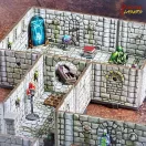 Archon Studio - Dungeons & Lasers Starter Set: FANTASY terepkészlet