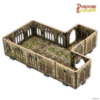   Archon Studio - Dungeons & Lasers Expansion Set: CURSED CATHEDRAL terepkészlet