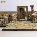 Archon Studio - Dungeons & Lasers Dwarven Mine Half-Height Walls terepkészlet