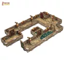 Archon Studio - Dungeons & Lasers Dwarven Mine Half-Height Walls terepkészlet